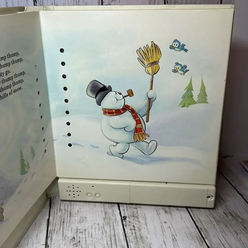 Hallmark Frosty the Snowman Recordable Storybook‎ Book 2011 ~ Tested, Works READ